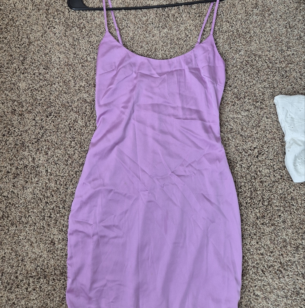 Oh Polly Lilac Dress